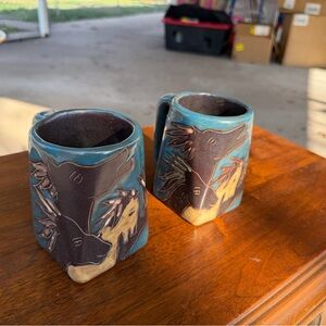 Rare- Vintage Mara Wild Horses Mugs $60 for 2.